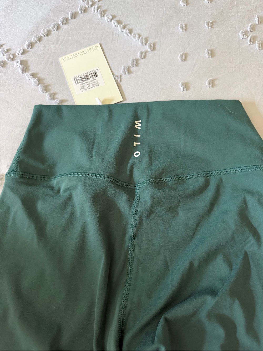 NWT Wilo The Label 2-Piece Funnel Neck Legging Set — Teal = Back to school fit! - Picture 8 of 10